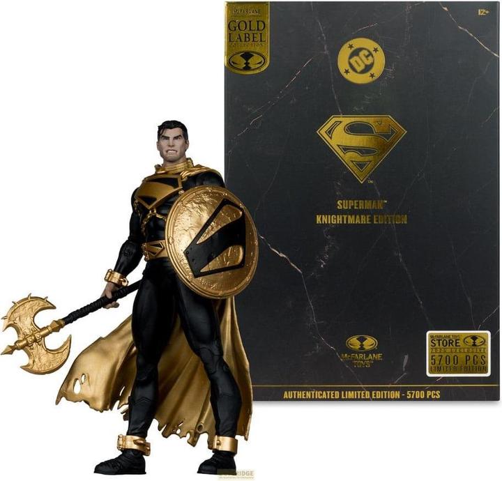 Immagine prodotto McFarlane DC Multiverse Actionfigur Superman (Future State) (Knightmare) (Gold Label) 18 cm