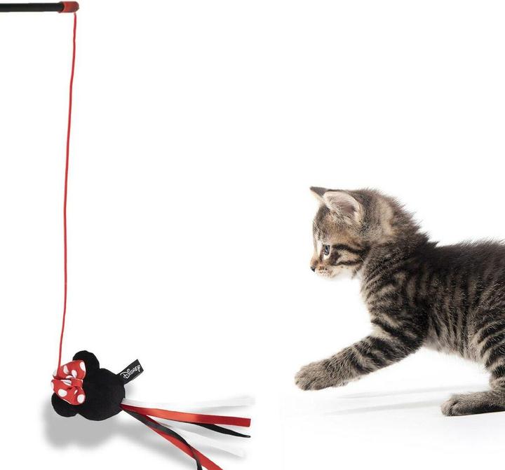 Actual product image Minnie Mouse Cat toy Black (Catmint toy)