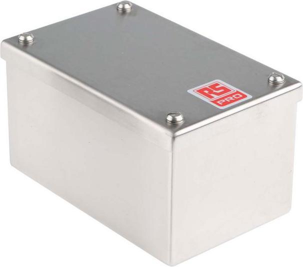 Image du produit RS PRO Stainless Stl adaptable box 160x100x85