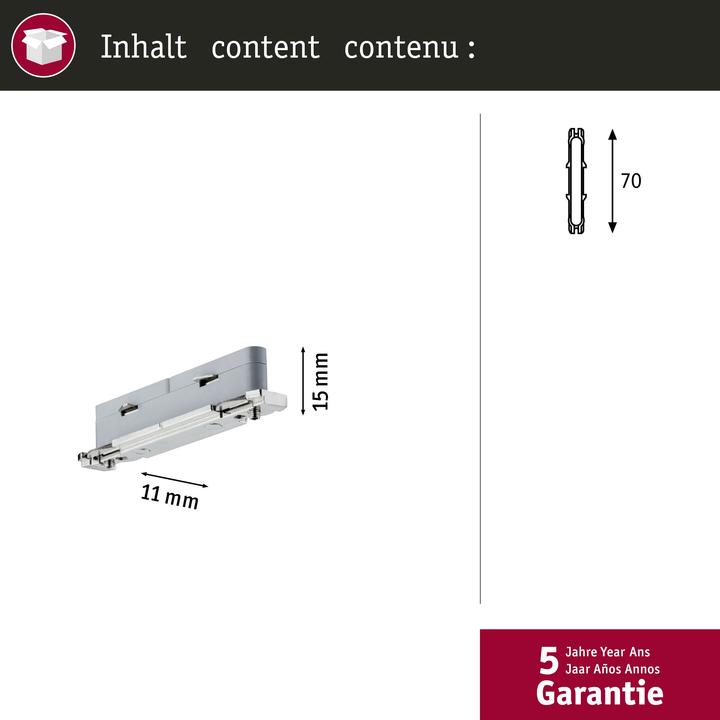 Actual product image Paulmann Mains-voltage rail system