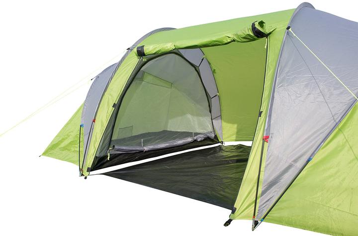 Produktbild Semptec 4-Personen-Tunnelzelt mit 2 Schlafkabinen (Tunnelzelt, 5.60 kg, 4 Personen)