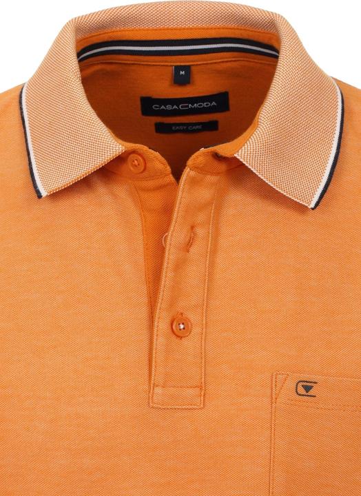 Image du produit Casa Moda Polo Polo à manches courtes avec poche poitrine et bandes contrastées (M)