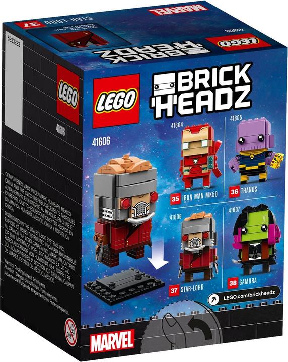 Immagine prodotto LEGO Signore delle stelle Brickheadz (41606, LEGO Brickheadz)
