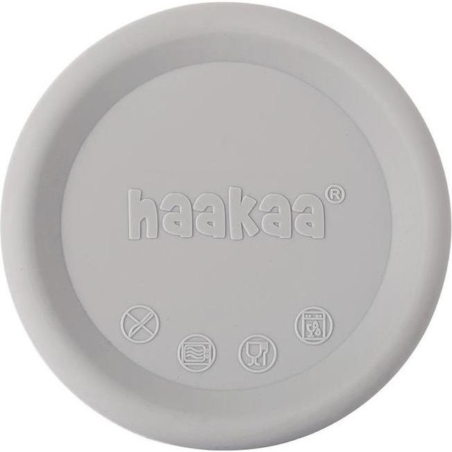 Haakaa Milchpumpe Silikondeckel - Grau (60302217)