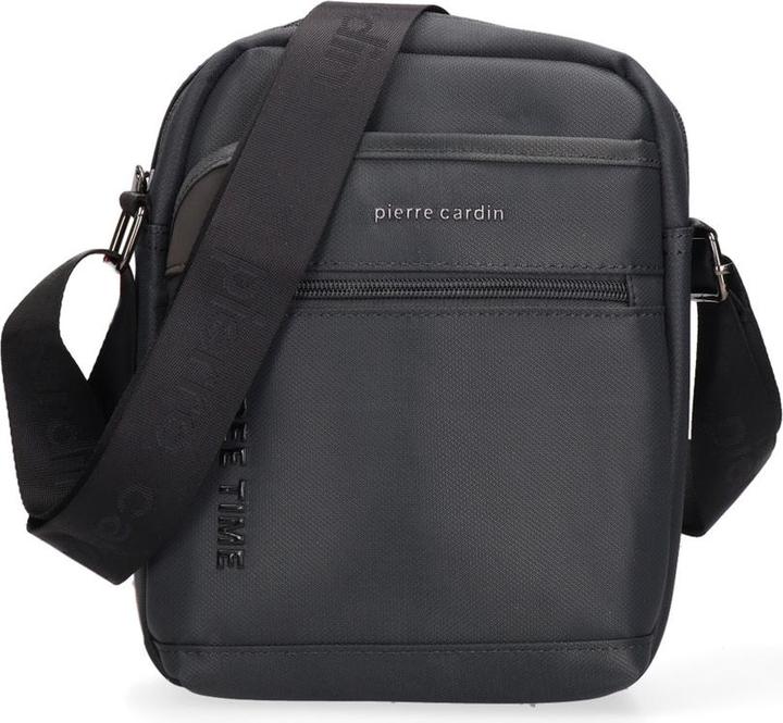 Produktbild Pierre Cardin **Umhängetasche Herren - Modell False - Veganes Pu-Leder** - 18.0 X 25.0 X 6.0 Cm