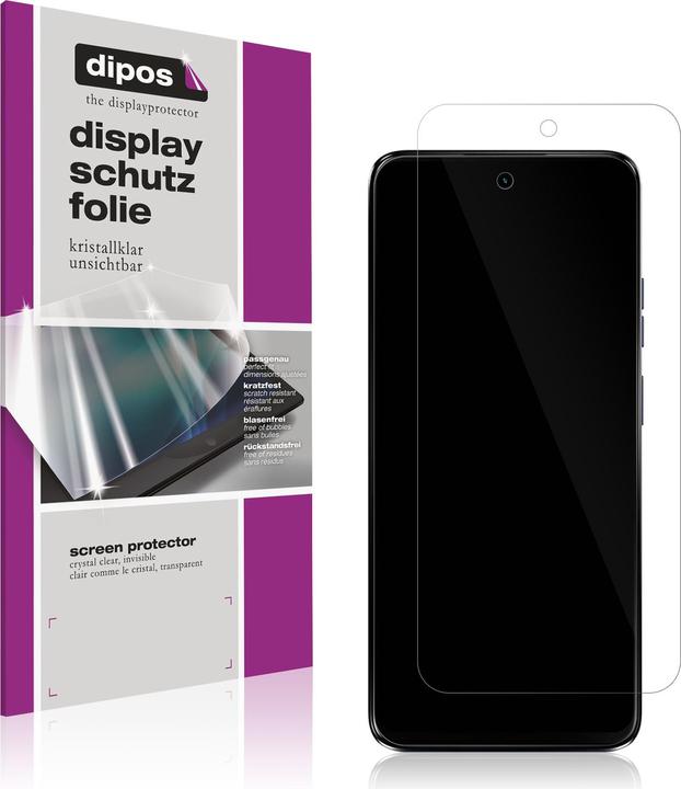 Produktbild Dipos Displayschutzfolie Crystalclear (4 Stück, Motorola Moto G34)