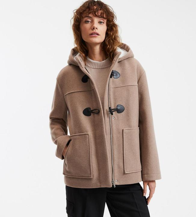 Produktbild La Redoute Collections Halblange Winterjacke im Dufflecoat-Stil (42)