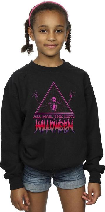 Produktbild Disney The Nightmare Before Christmas Halloween King Sweatshirt Mädchen (116)