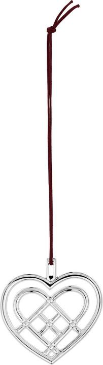 Rosendahl H 6,5 cm - Zink - Forsølvet