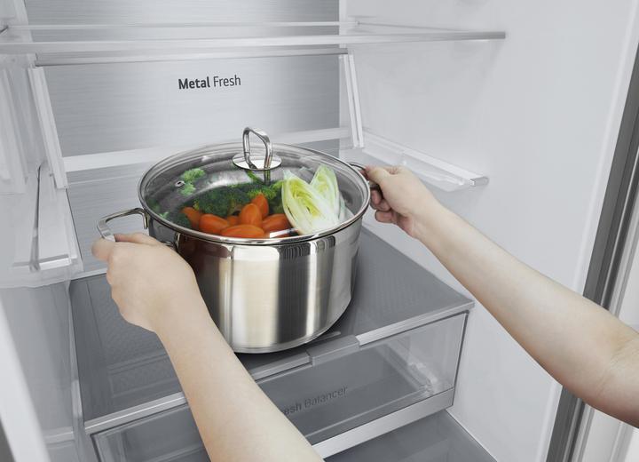 Produktbild LG Kühl-Gefrierkombi GBV7280BMB 277L/110L sr B (Speditionsversand) (387 l)