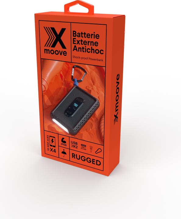 Image du produit Livoo Batterie Externe shockproof (10000 mAh, 15 W, 37 Wh)