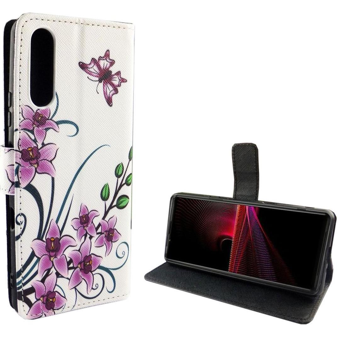 König Design Handyhülle für Sony Xperia 10 III Case Cover Schutztasche Schutzhülle Bookstyle (Sony Xperia 10 III), Smart...