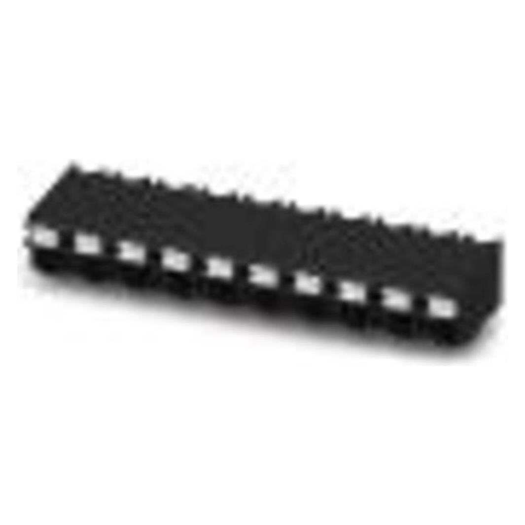 Phoenix Contact COMBICON 5mm PCB SMT klemmenblok, 3P, Kabels + Stekkers, Zwart