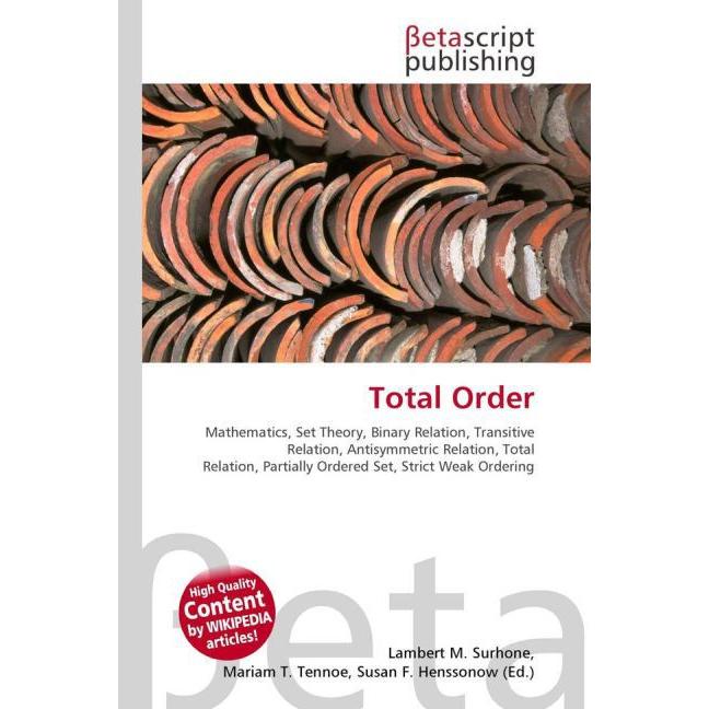 Total Order, Fachbücher