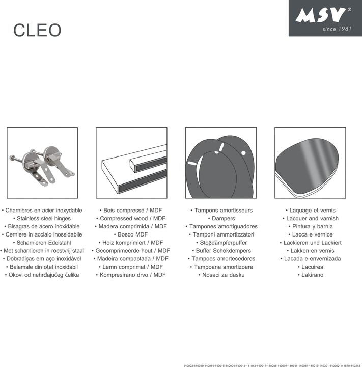Image du produit MSV Cléo