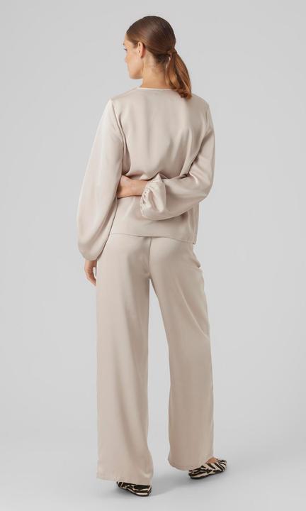 Produktbild Vero Moda Vmlovie L/S V-Neck Detail Top Wv Pop6 Ga Top (XS)