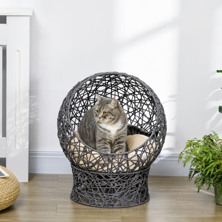 Actual product image PawHut Cat basket with cushion (Cat)