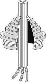 Actual product image Hensel Plug-in socket