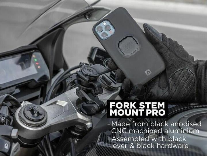 Actual product image Quad Lock Fork Stem Mount