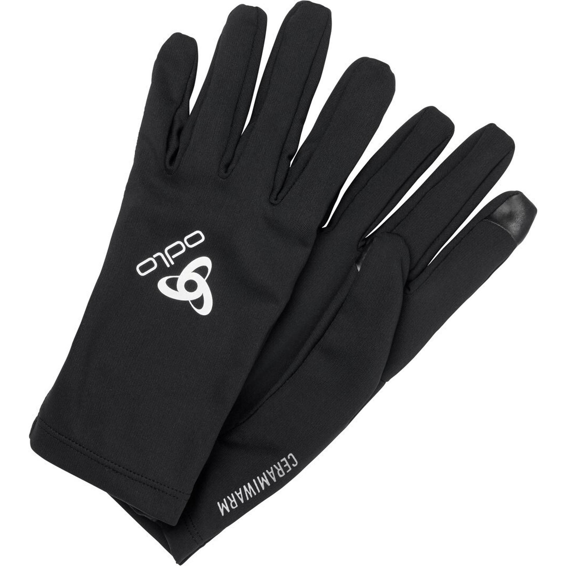 Odlo, Unisex, Handschuhe, Ceramiwarm Light, Schwarz, (L)