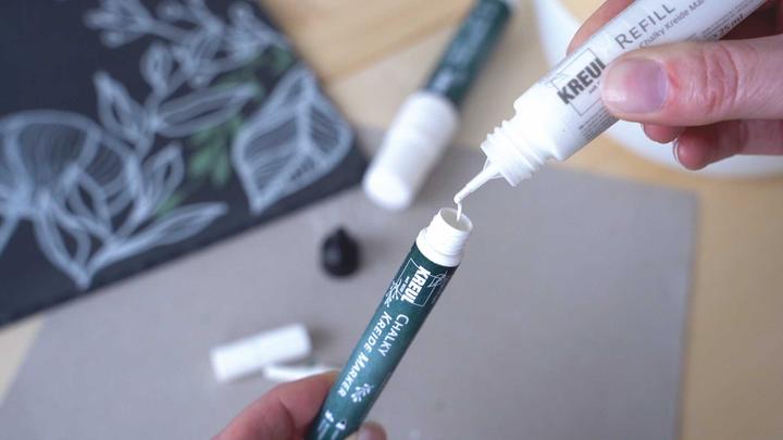 Produktbild Kreul Kreidemarker Chalky, Medium, Snow White (1x)