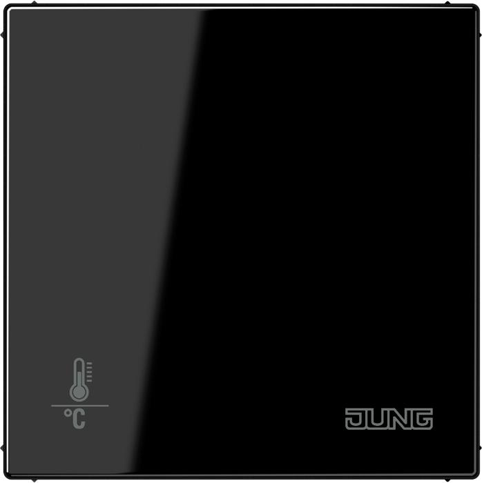 Image du produit JUNG Régulateur de température ambiante UP LS KNX sw glz LS2178ORTSSW