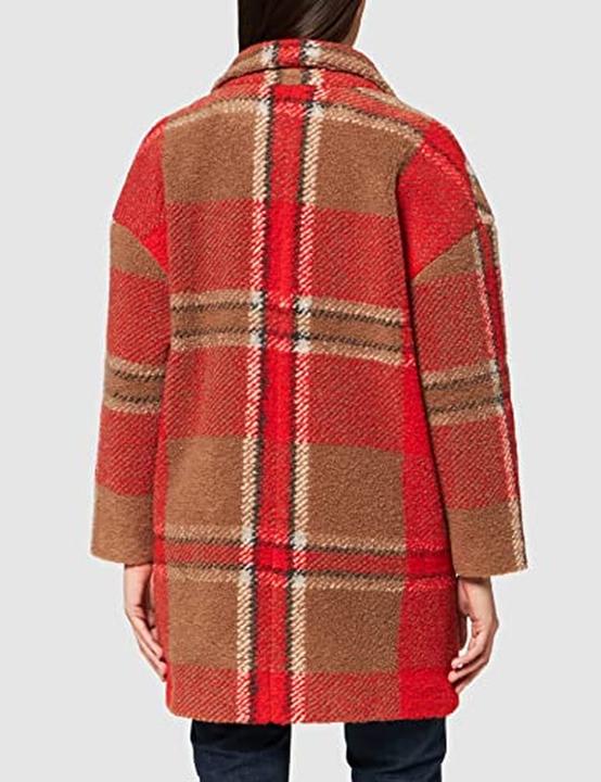 Actual product image Taifun Chili Pattern Wool Coat