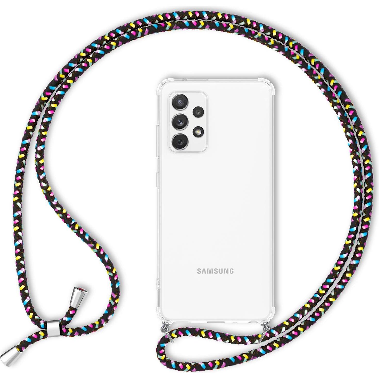 Nalia Handyhülle mit Kette, Handykette, Mehrfarbig