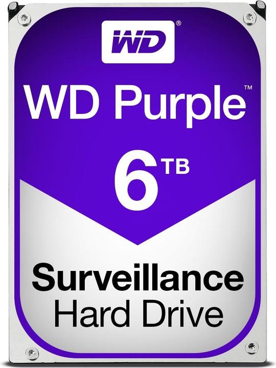 Actual product image WD Purple (6 TB, 3.5", CMR)