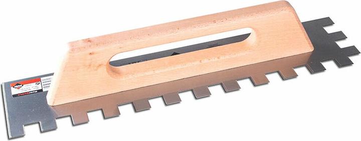 Actual product image Rubi Serrated steel trowel (2 cm)