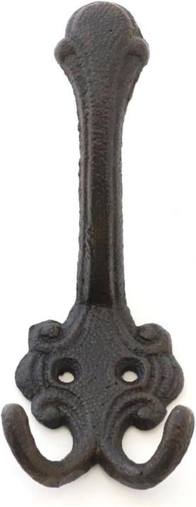 Produktbild Novaliv Gusseiserne Wandhaken Garderobenhaken 14x6x7 cm einfache Montage stabil sicher ideal für Wan