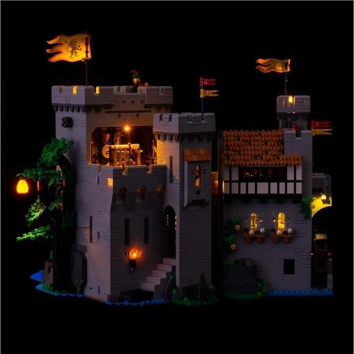 Produktbild Light my bricks LED Licht Set für LEGO 10305 Burg der Löwenritter