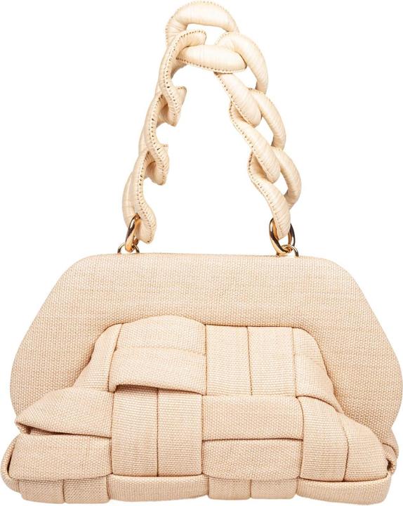 Produktbild Themoirè canvas clutch bag shell color