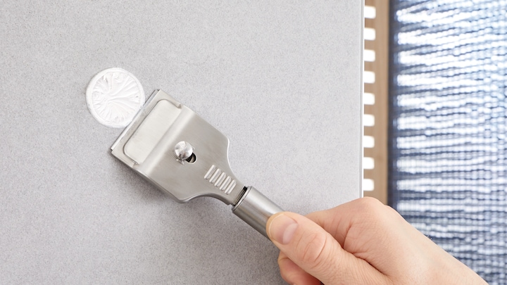 Actual product image tesa EXXCELLENT toilet roll holder incl. adhesive solution without drilling