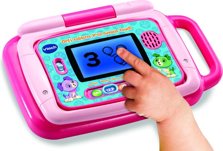 Produktbild VTech Ordi-tablette P'tit Genius Touch mauve (Französisch)