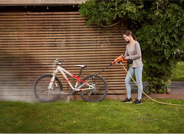 Actual product image Black & Decker High pressure cleaner (Rechargeable battery operated)