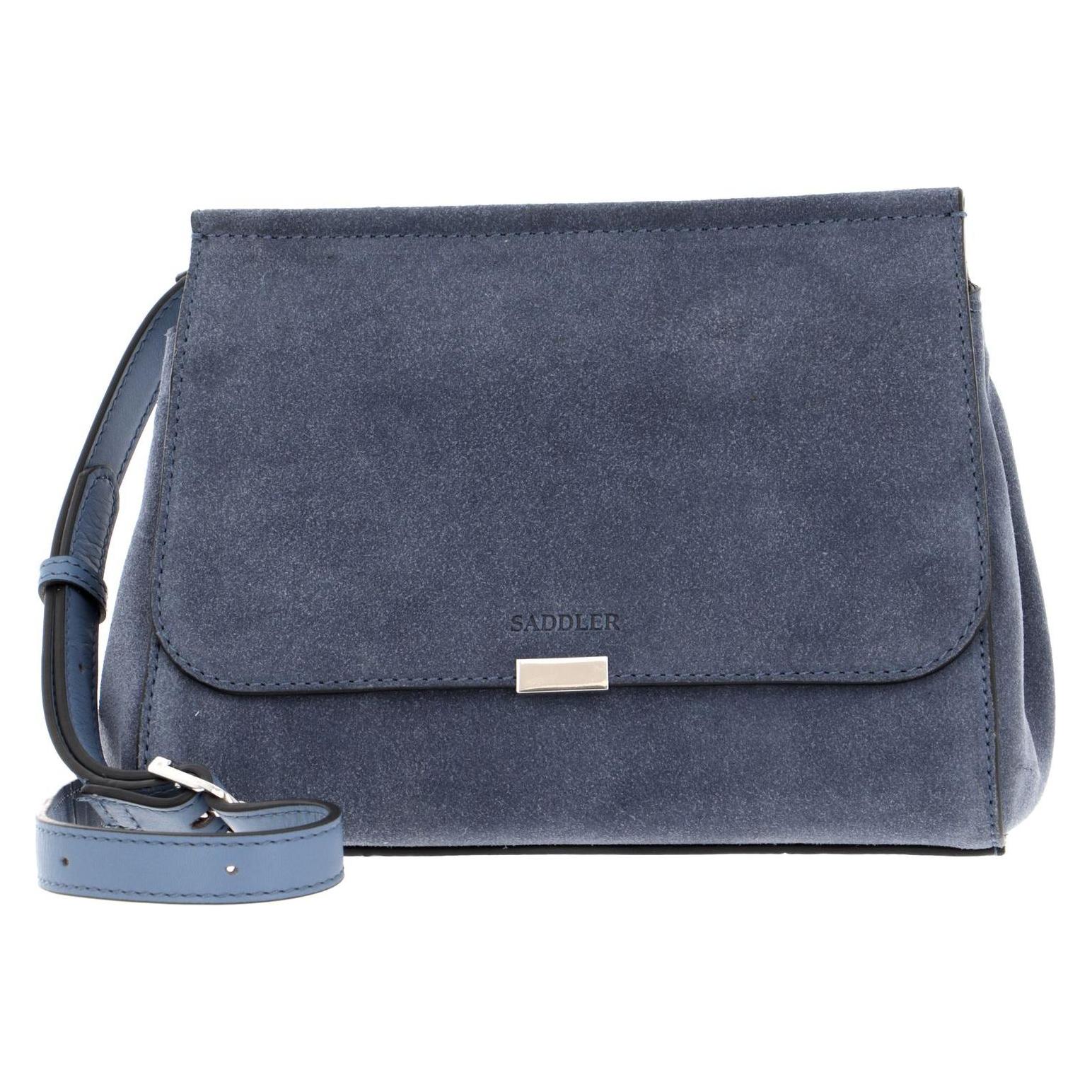 Saddler, Damen, Handtasche, Uppsala Crossbody Bag, Blau