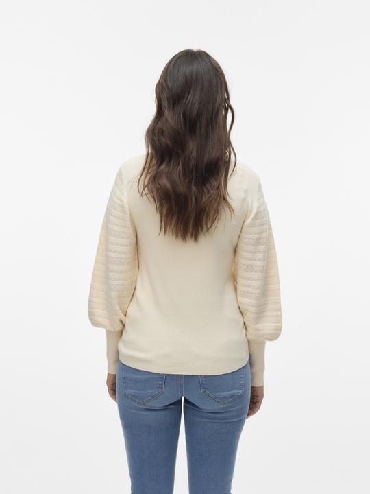 Image du produit Vero Moda Maternity Coupe normale Col rond Longues manches Pull tricoté Haut (XL)