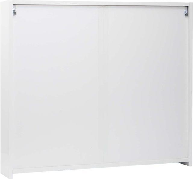 Image du produit Mendler Armoire de toilette HWC-B19b, brillant 70x80x16cm, blanc (70 x 60 x 16 cm)