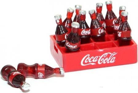 Xtra Kiste mit Coca-Cola Flaschen