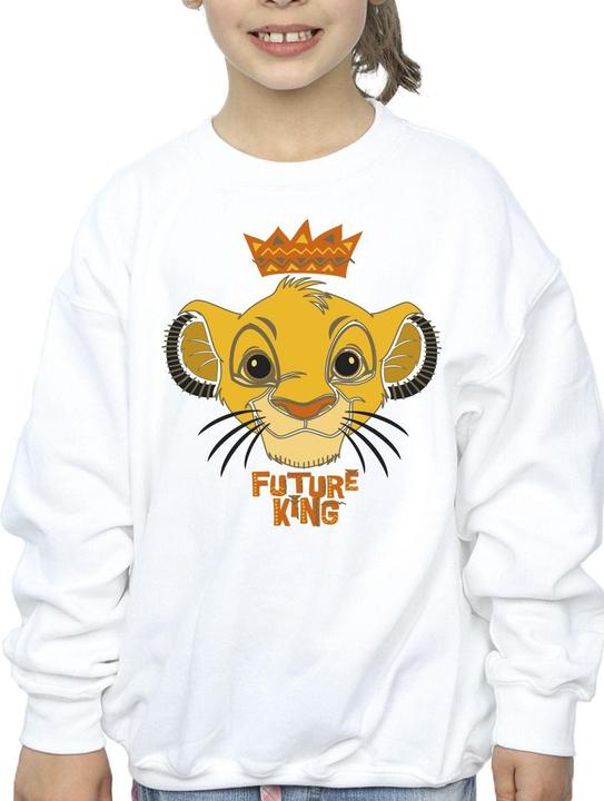 Actual product image Disney Girls The Lion King Future King Sweatshirt (128)