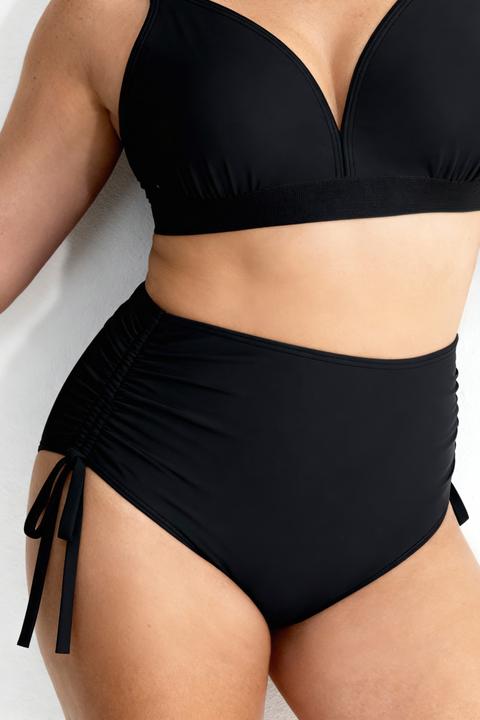 Produktbild Ulla Popken Bikini-Slip, Raffband, Vorderfutter (44 A)