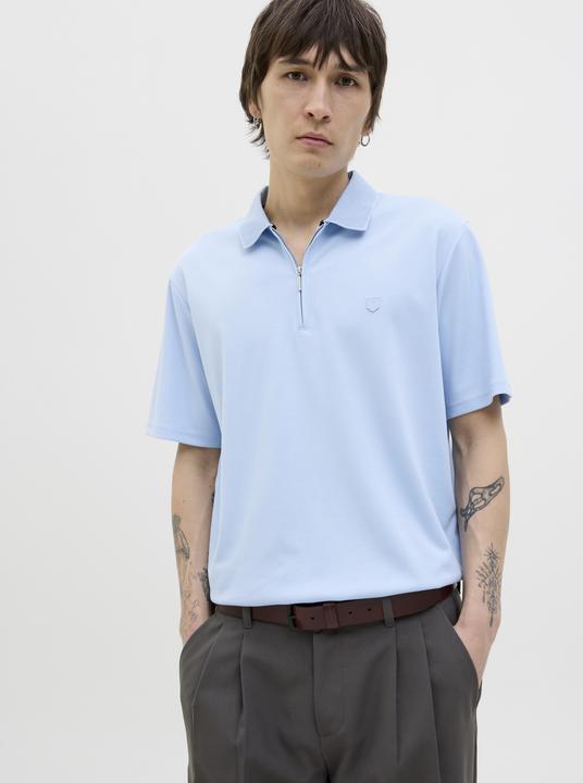 Produktbild Jack & Jones Jprrodney Ss Zip Polo Styd Ss25 (M)