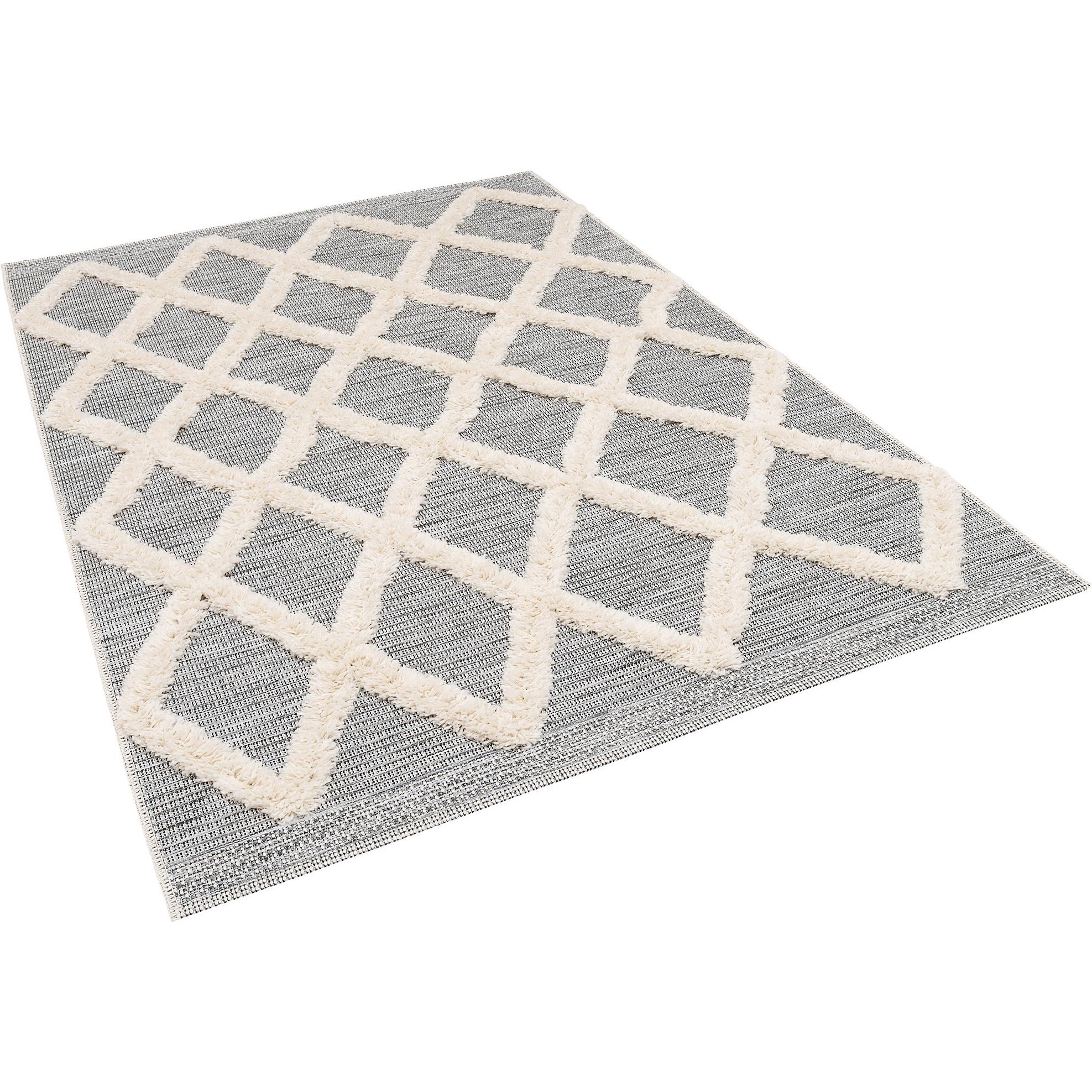 Thumbnail - Pergamon, Teppich, In & Outdoor Teppich Shaggy Juist Rauten (160 x 230 cm)