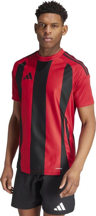 Actual product image No Name Koszulka męska adidas Striped 24 Jersey czerwono-czarna IW4556 M (M)