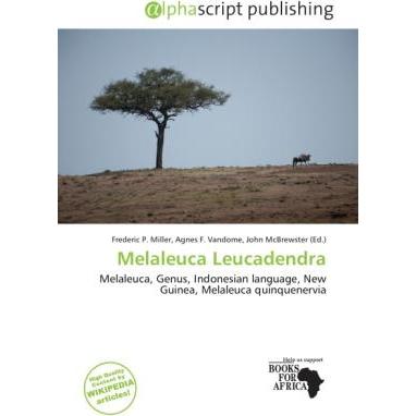 Melaleuca Leucadendra, Fachbücher von Agnes F. Vandome, John McBrewster, Frederic P. Miller