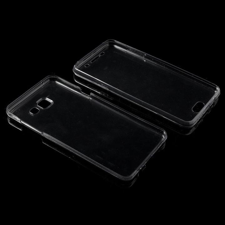 Produktbild König Design Handyhülle für Samsung Galaxy A3 (2016) Schutzcase Backcover Bumper Etuis Grau (Samsung Galaxy A3 (2016))