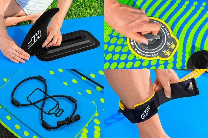 Produktbild Bestway Hydraulische Stützplatte 381 x 79 x 15 cm 65373 (3-piece)