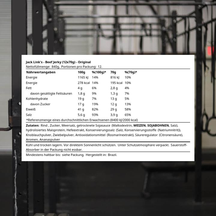 Image du produit Jack Link's Beef Jerky Original (720 g)