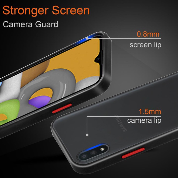 Actual product image Cadorabo Hybrid Matt Cover (Samsung Galaxy A01)